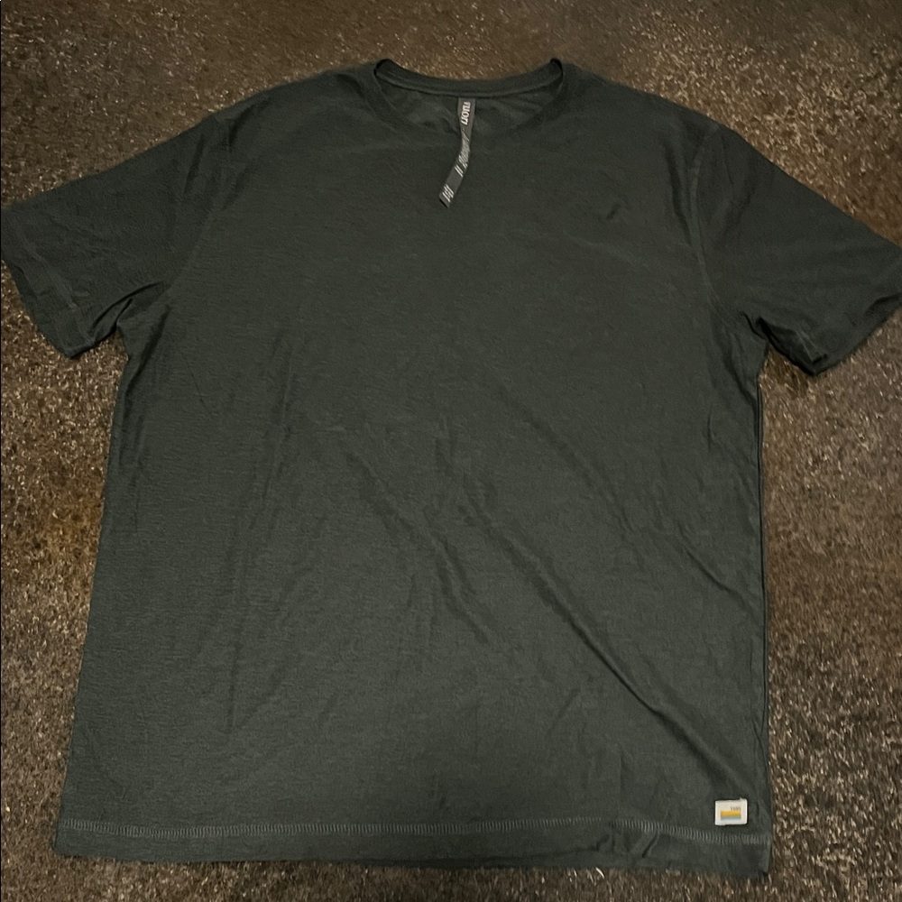 Vuori Dark Blue Green Short Sleeve Tee